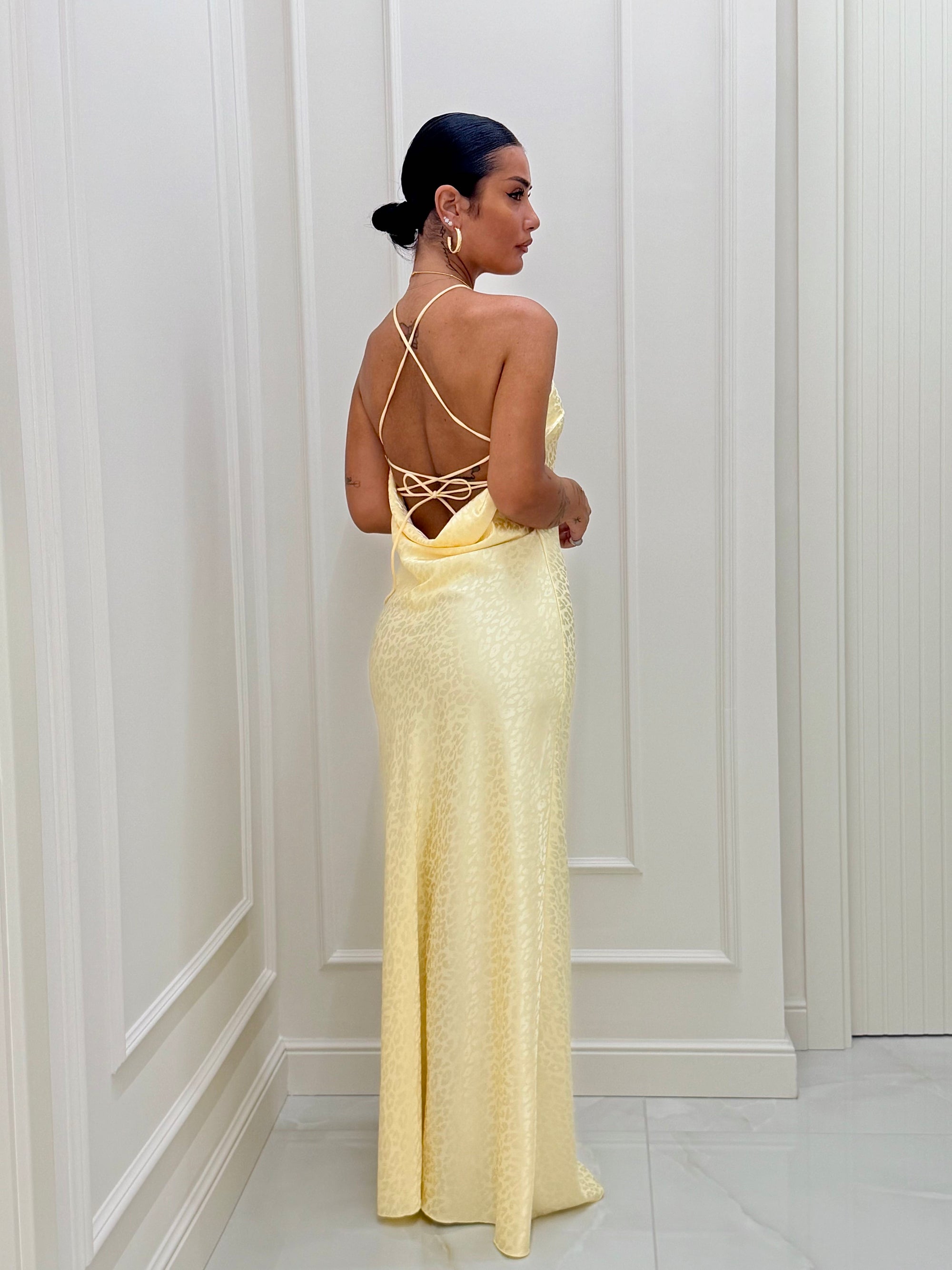 Dress Chika giallo