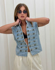 Gilet bottoni Franzi
