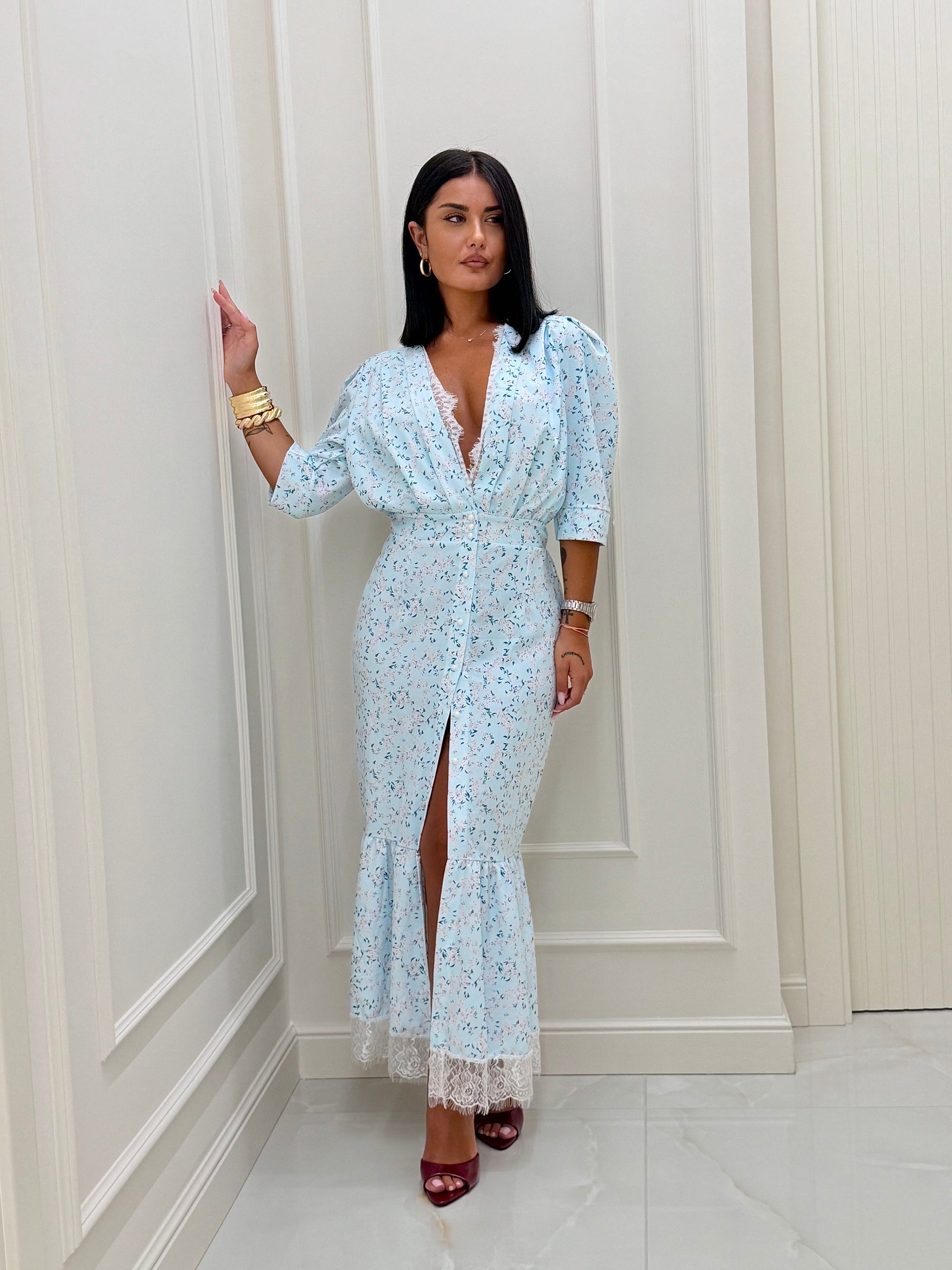 Dress Julia  Azzurro
