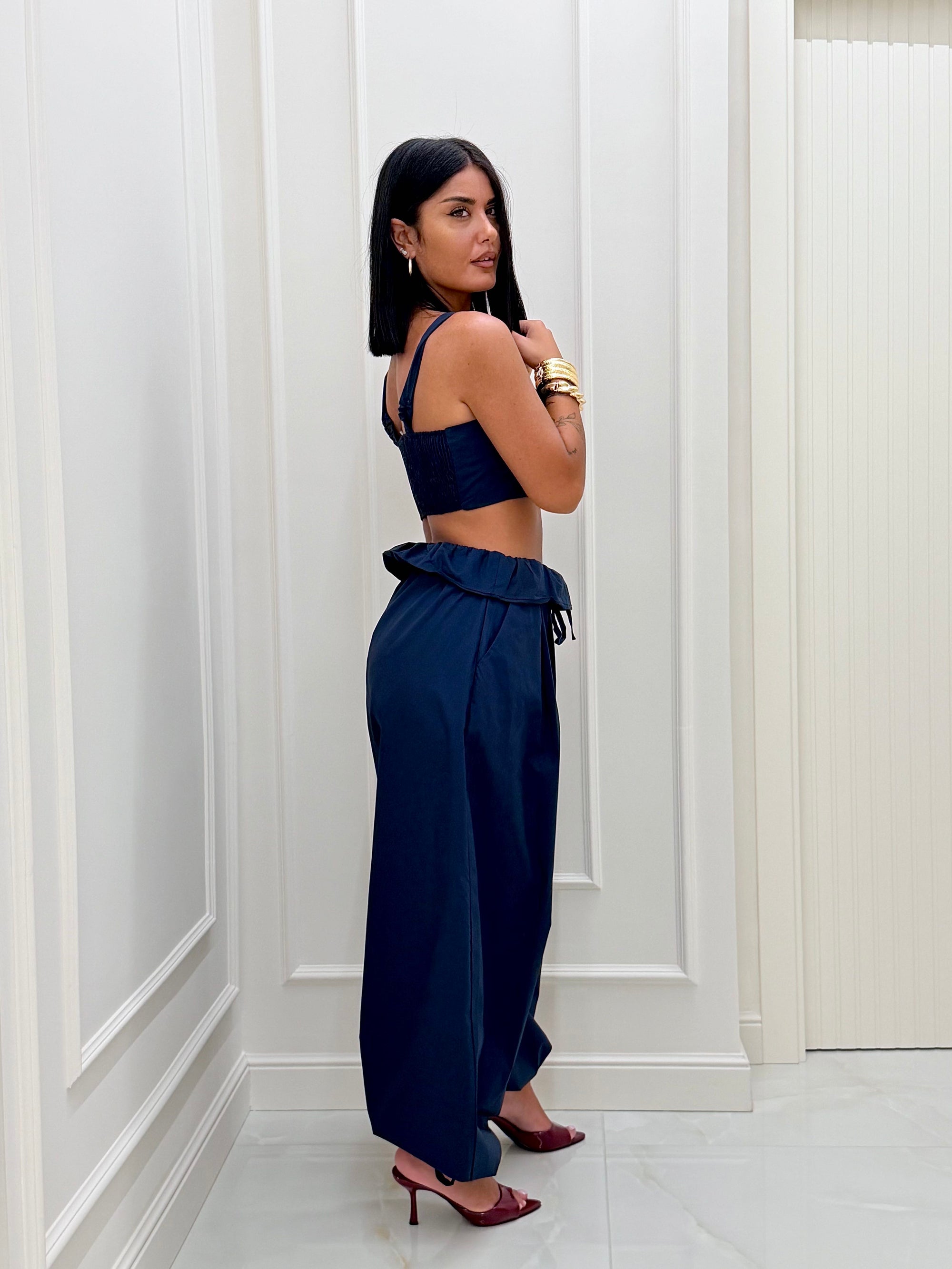 Coordinato Begona blu