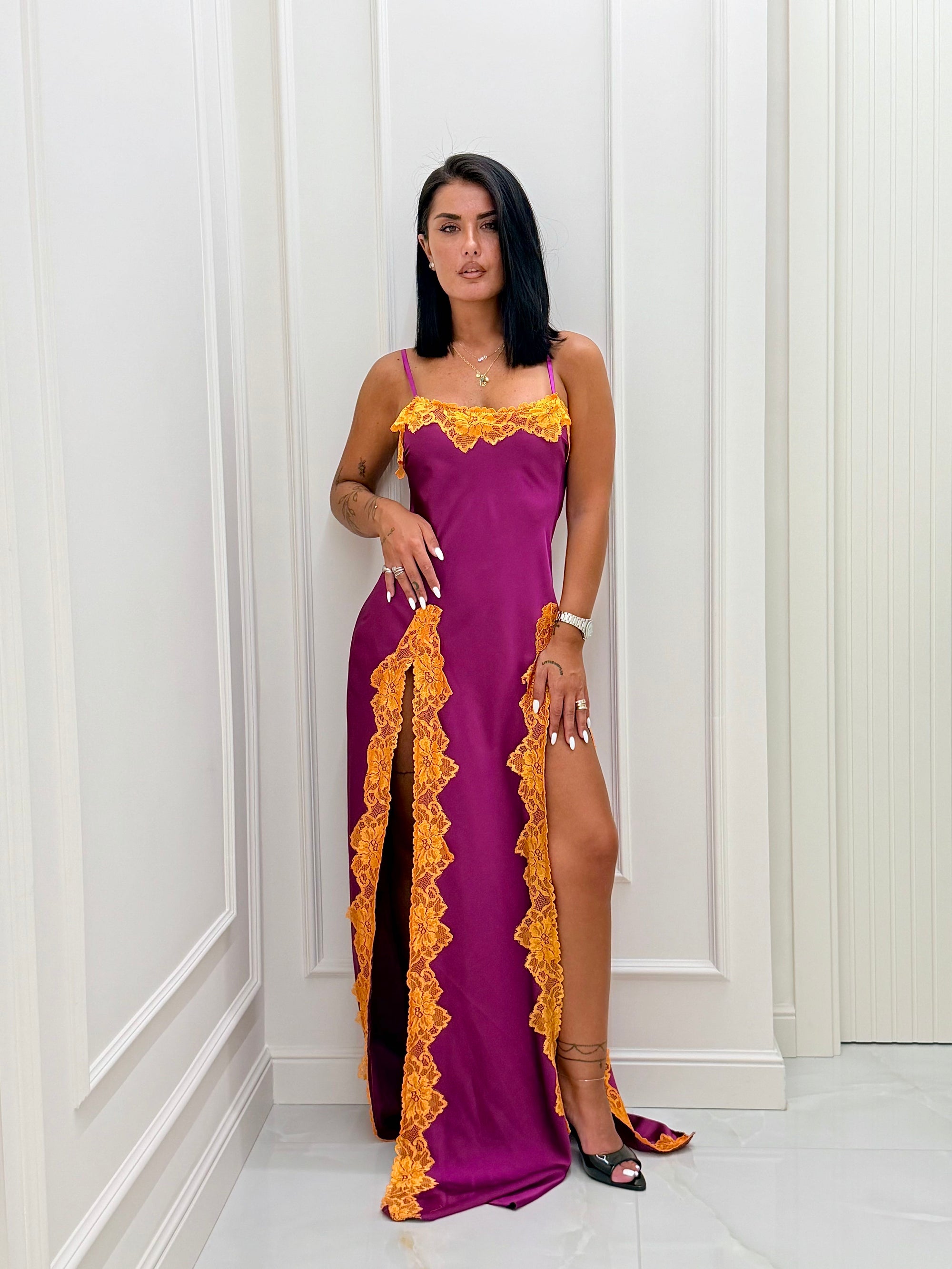 Dress Nurys magenta