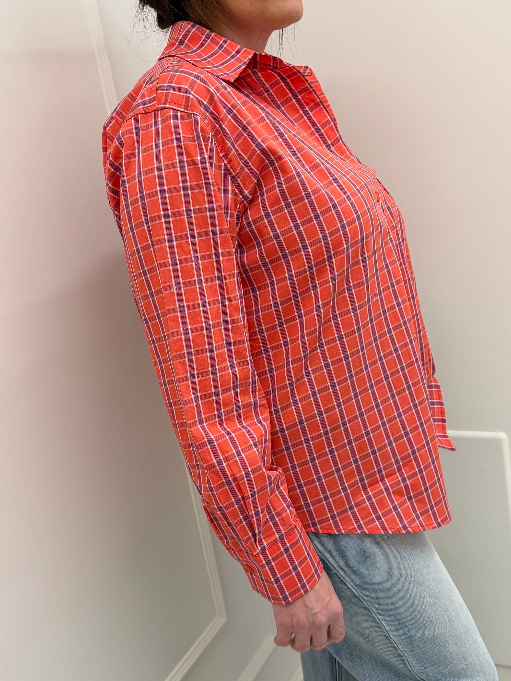 Camicia Loren corallo