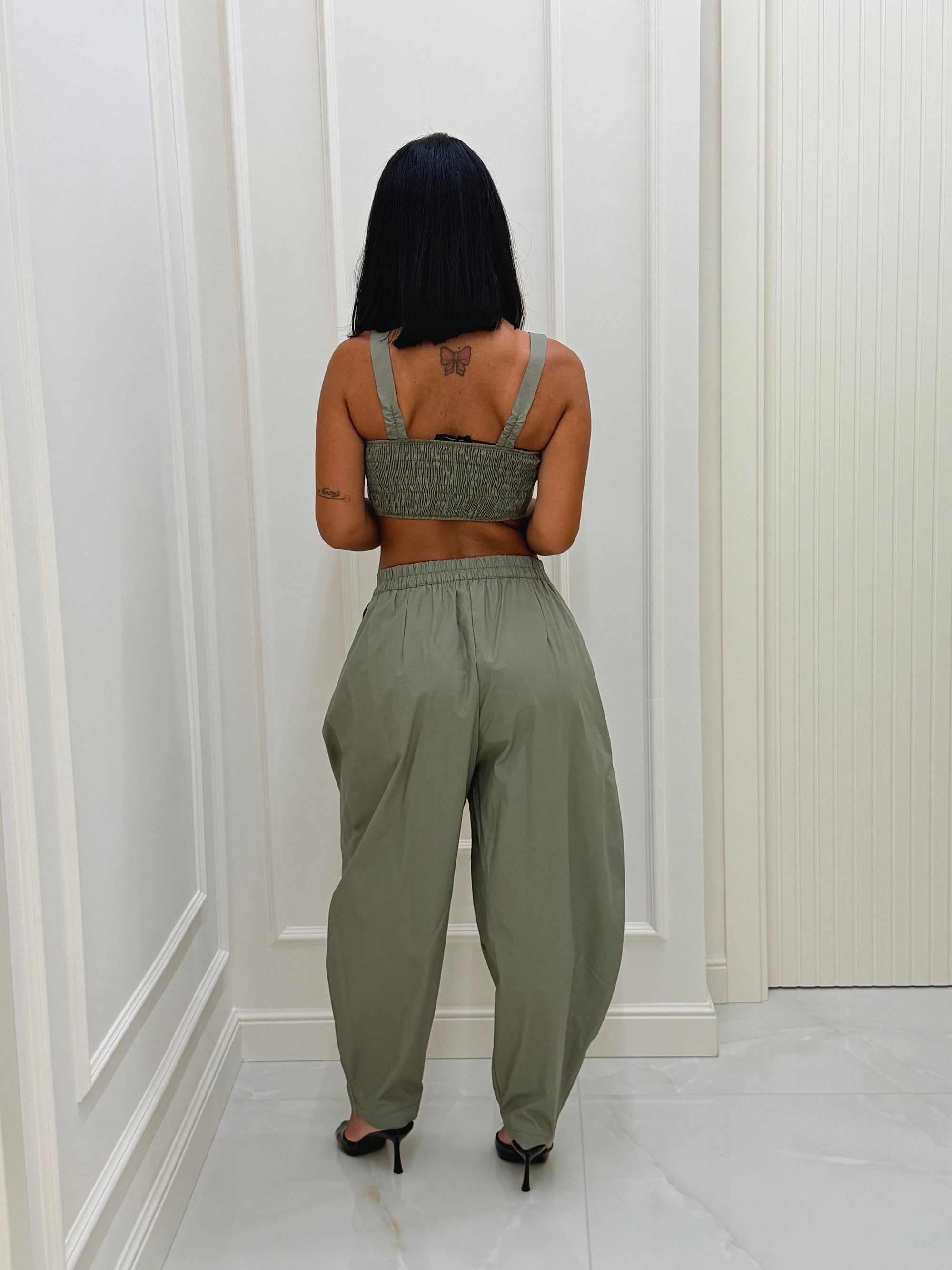 Coordinato Selena verde