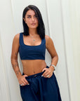 Coordinato Ceyda blu