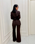 Tailleur Sascha marrone