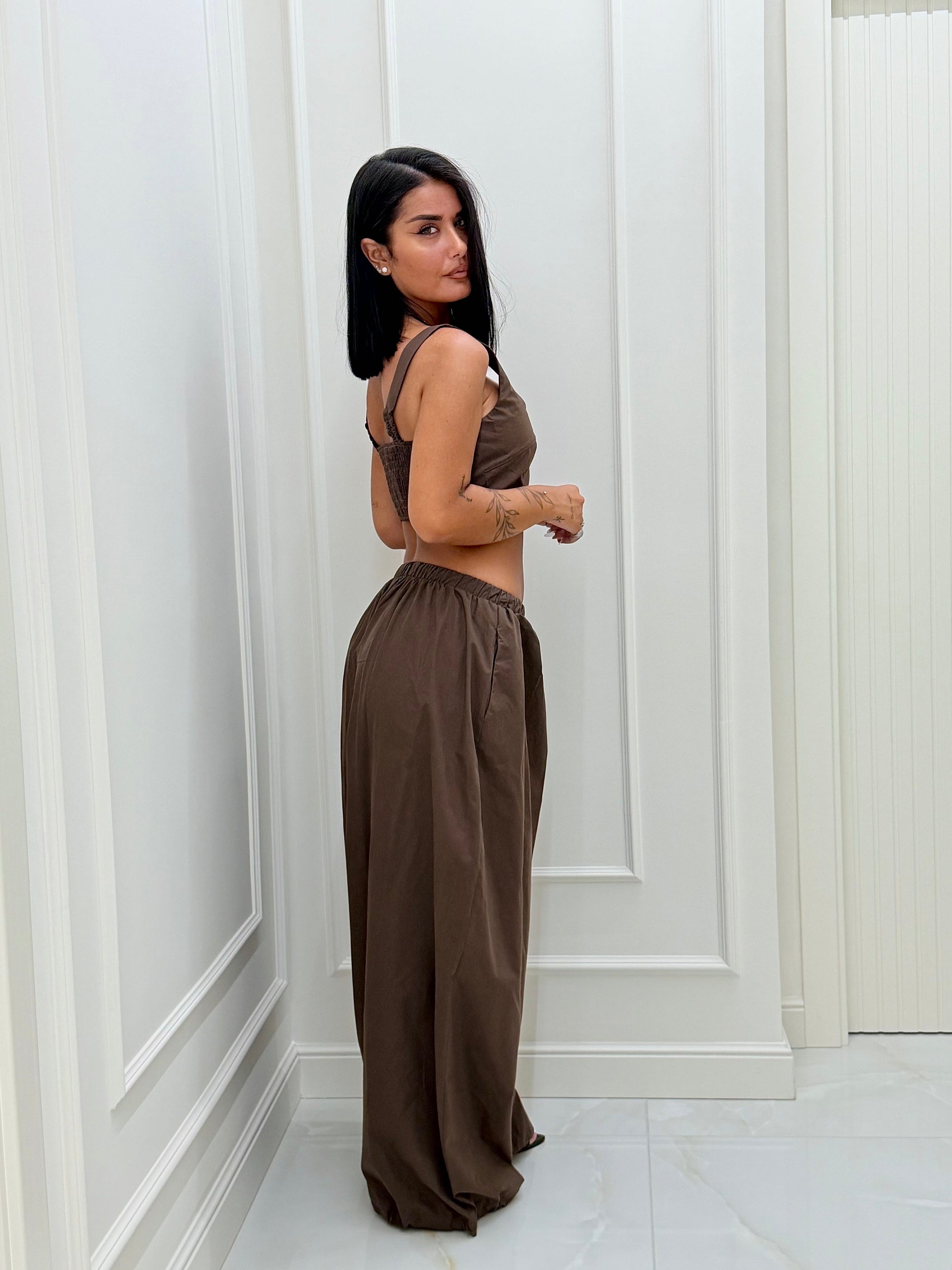 Coordinato Ceyda brown