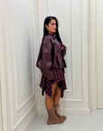 Gonna Amira bordeaux