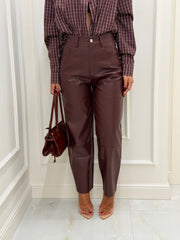 Pantalone in ecopelle Hubaba