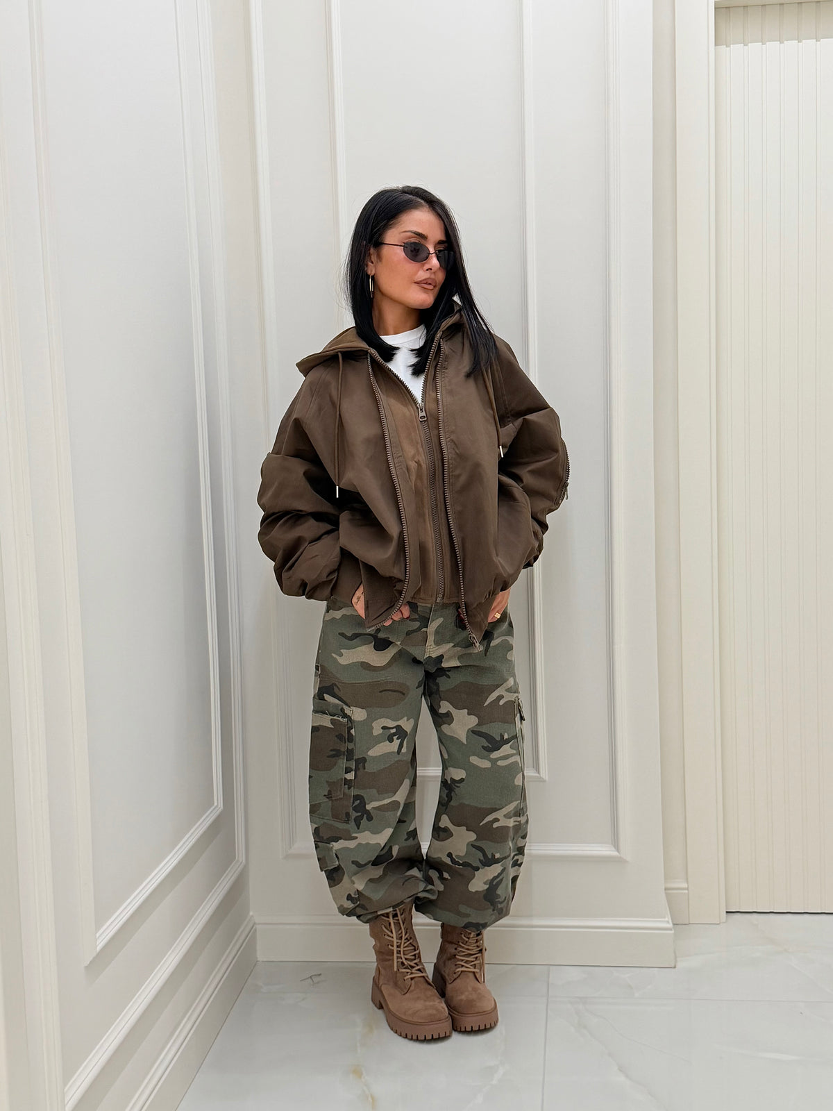 Jeans camouflage Poppy