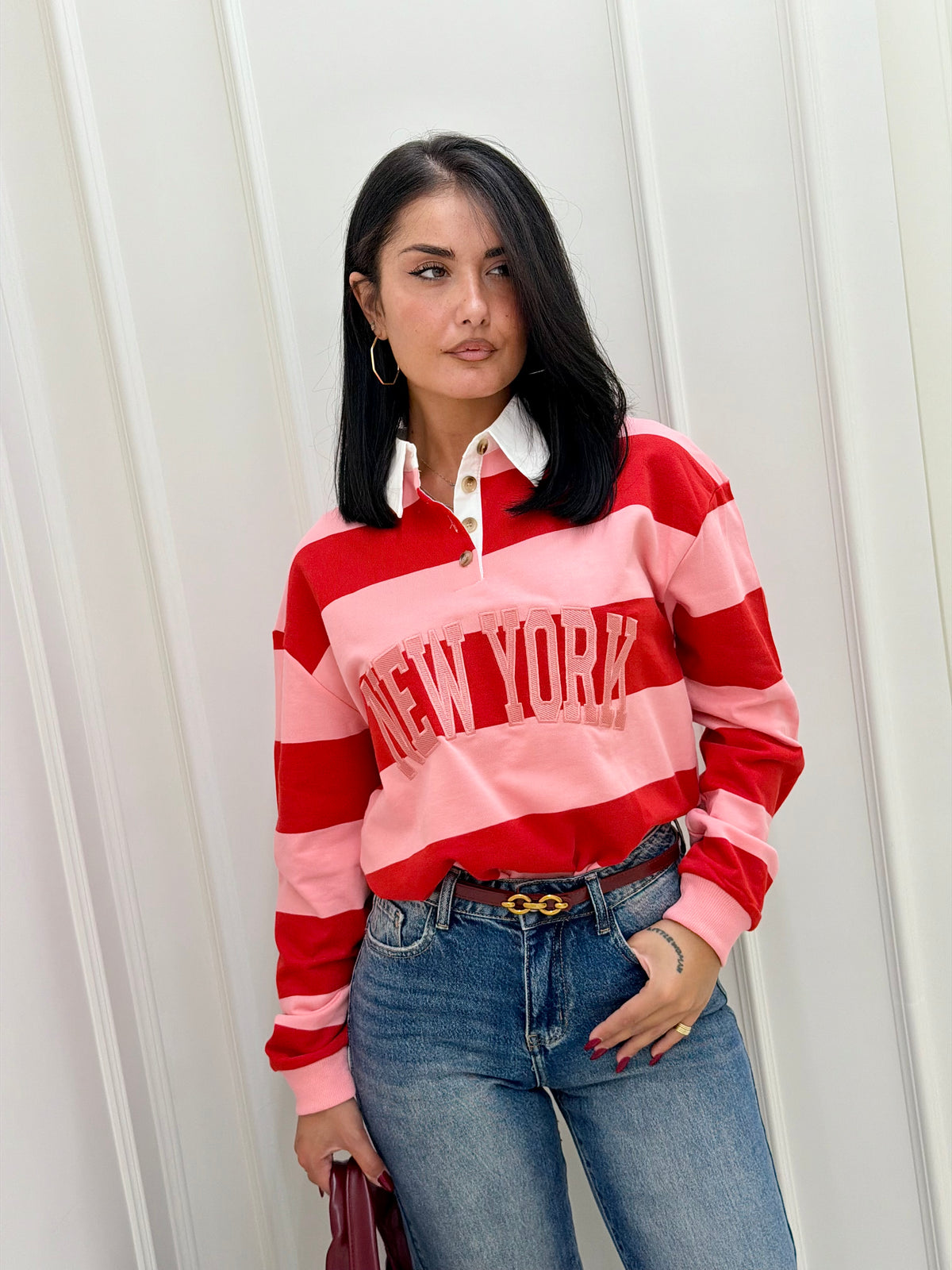 Polo New York pink