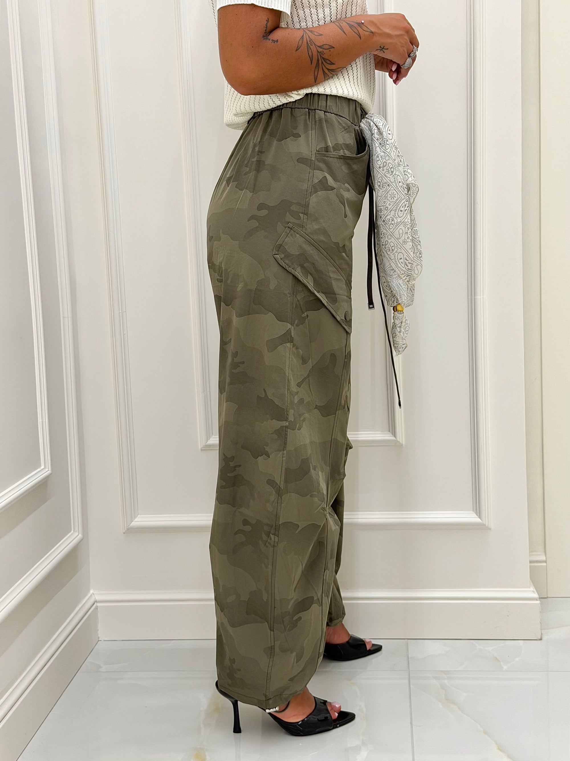 Pantalone Aury camouflage