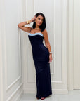Dress Flora blu
