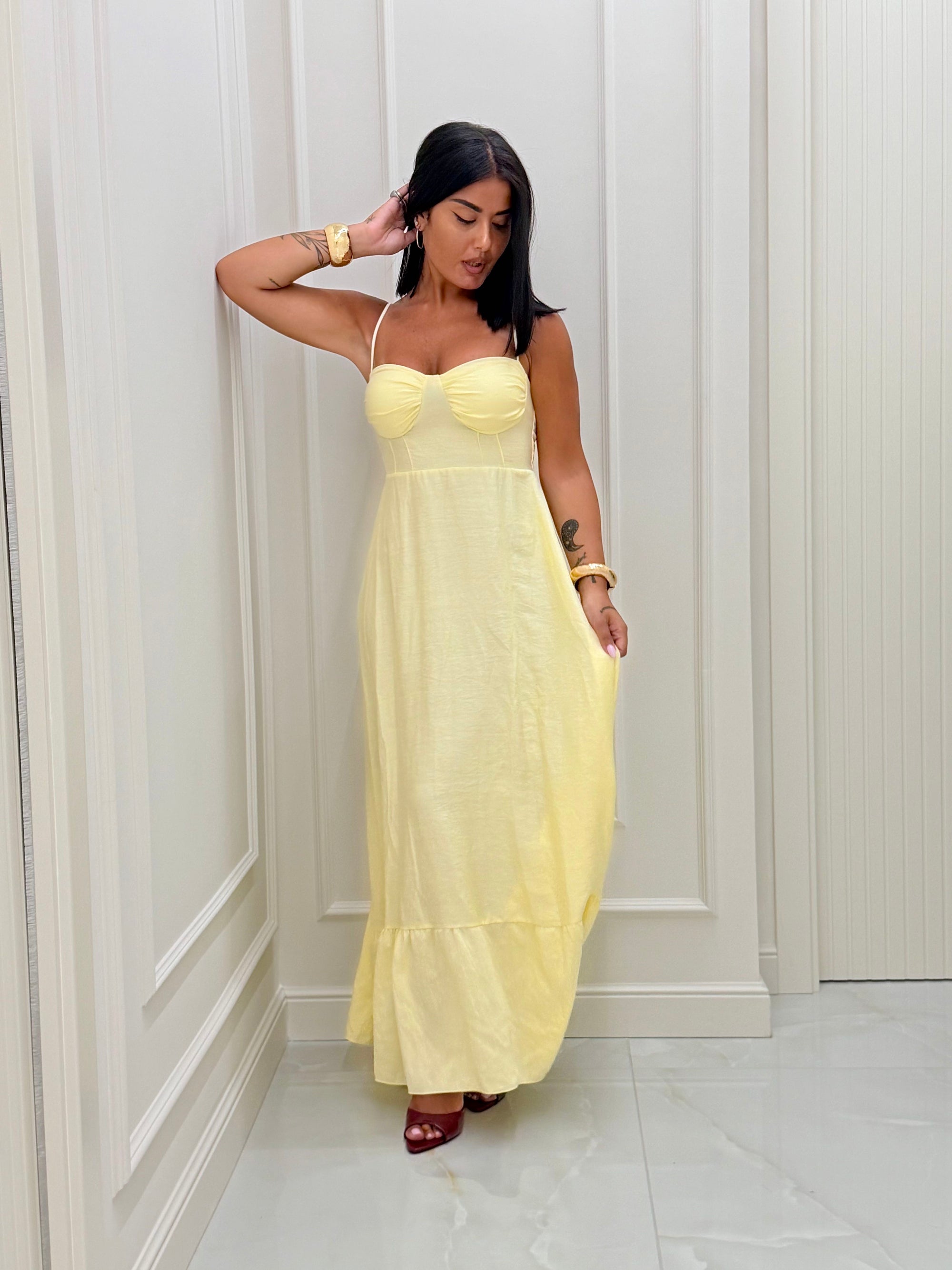Dress Fresh Giallo