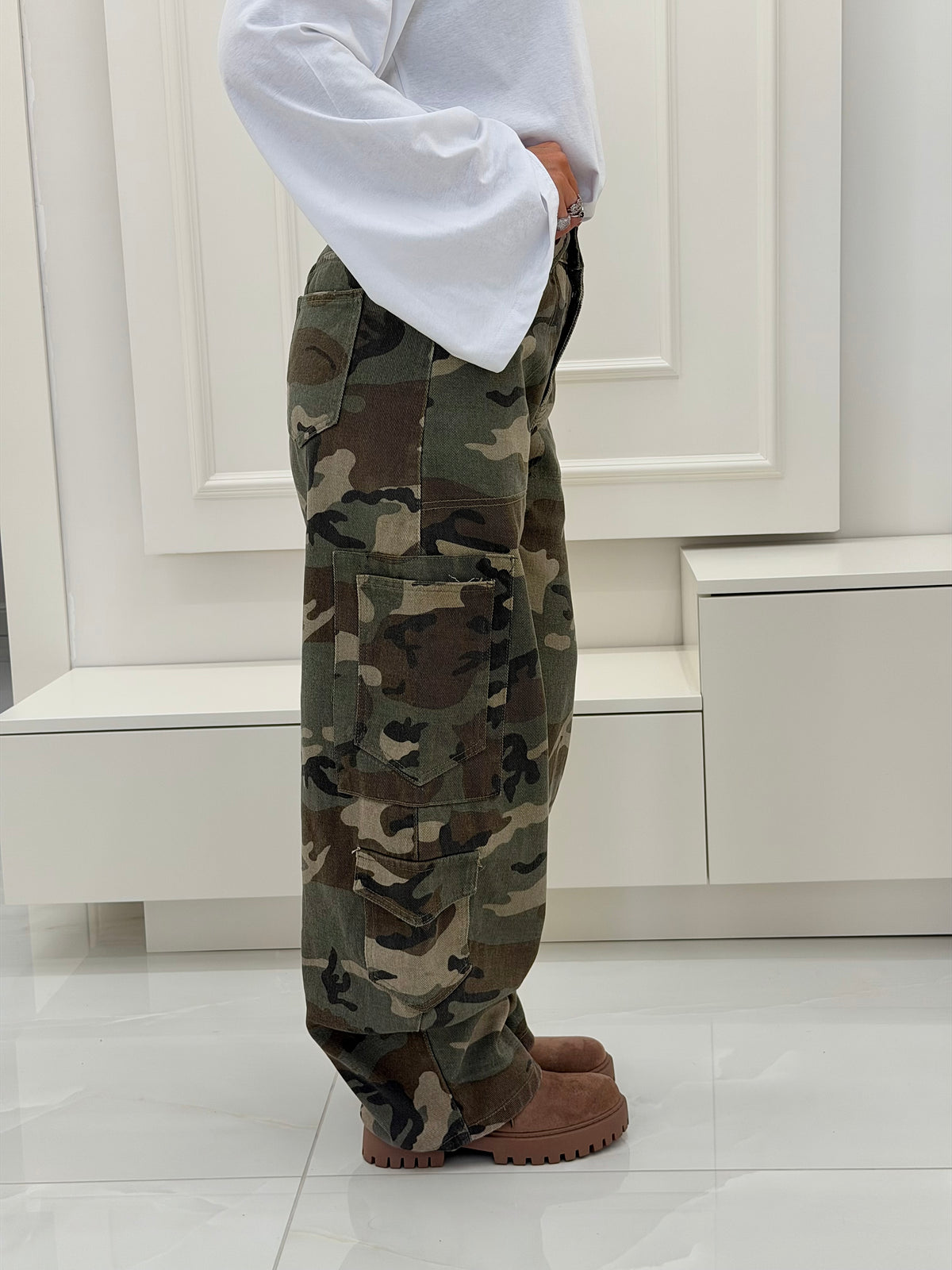 Jeans camouflage Poppy