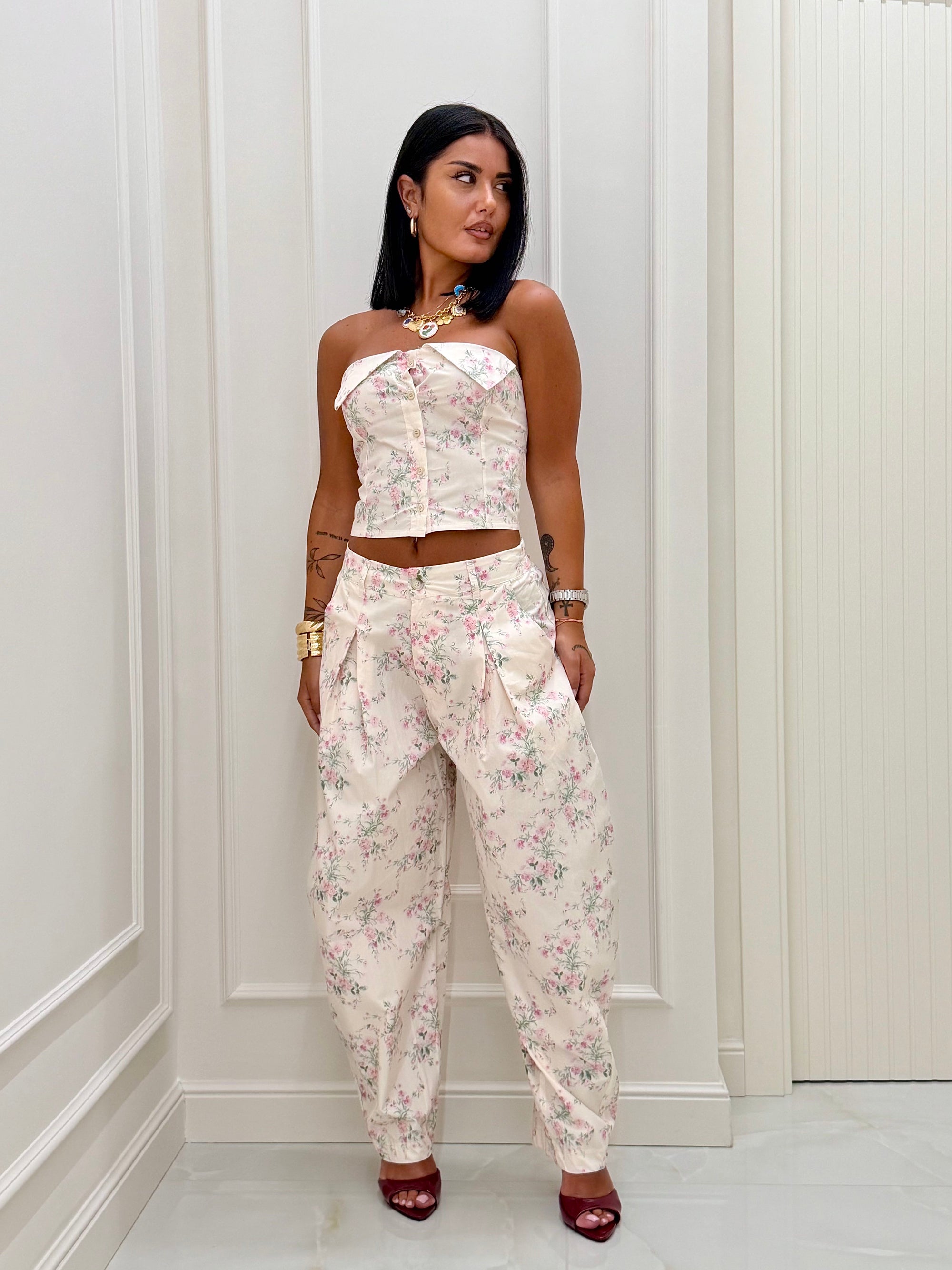 Coordinato Catalina flowers