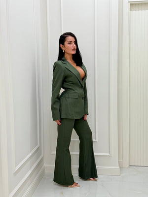 Tailleur Sascha verde
