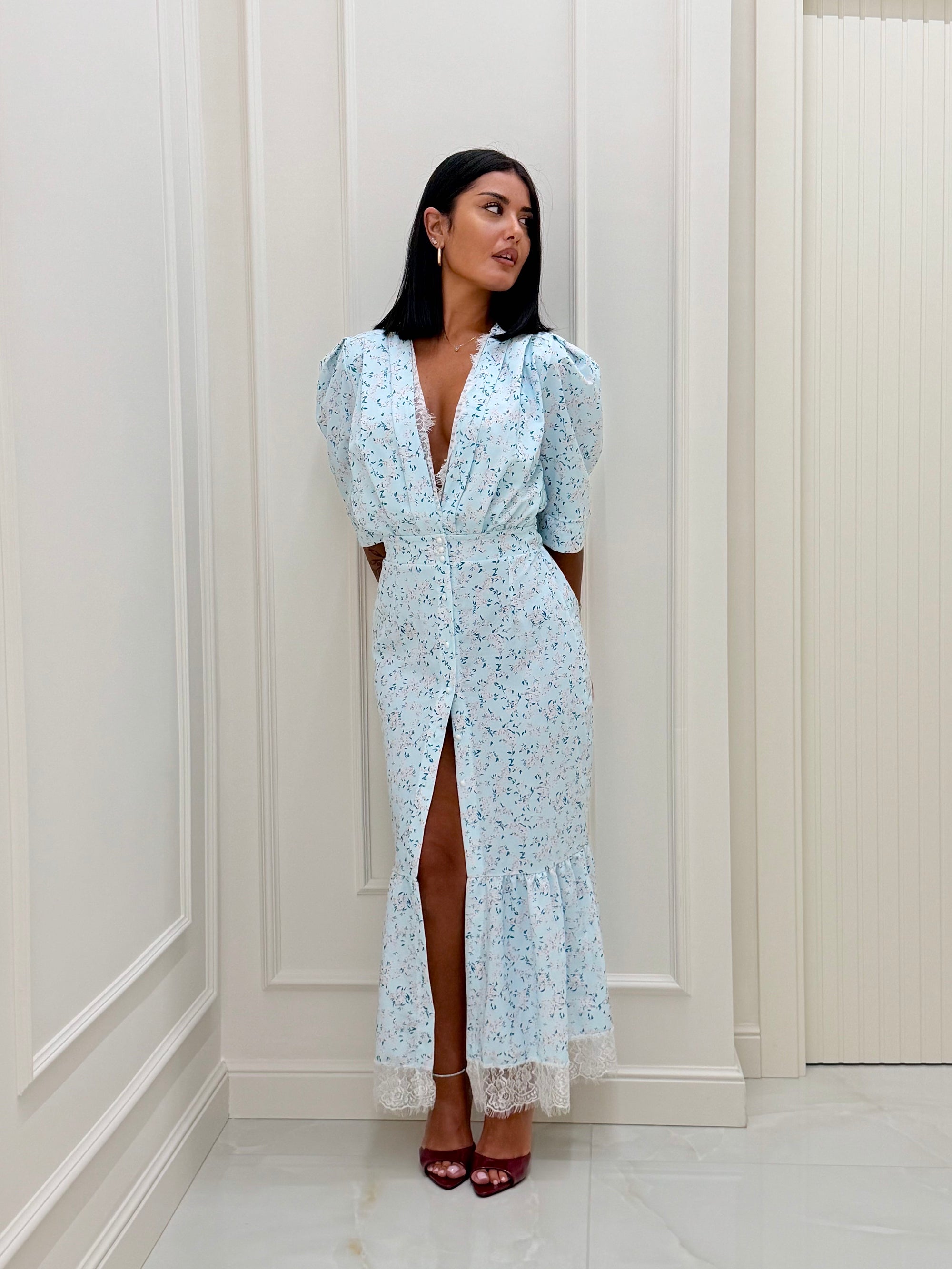 Dress Julia  Azzurro