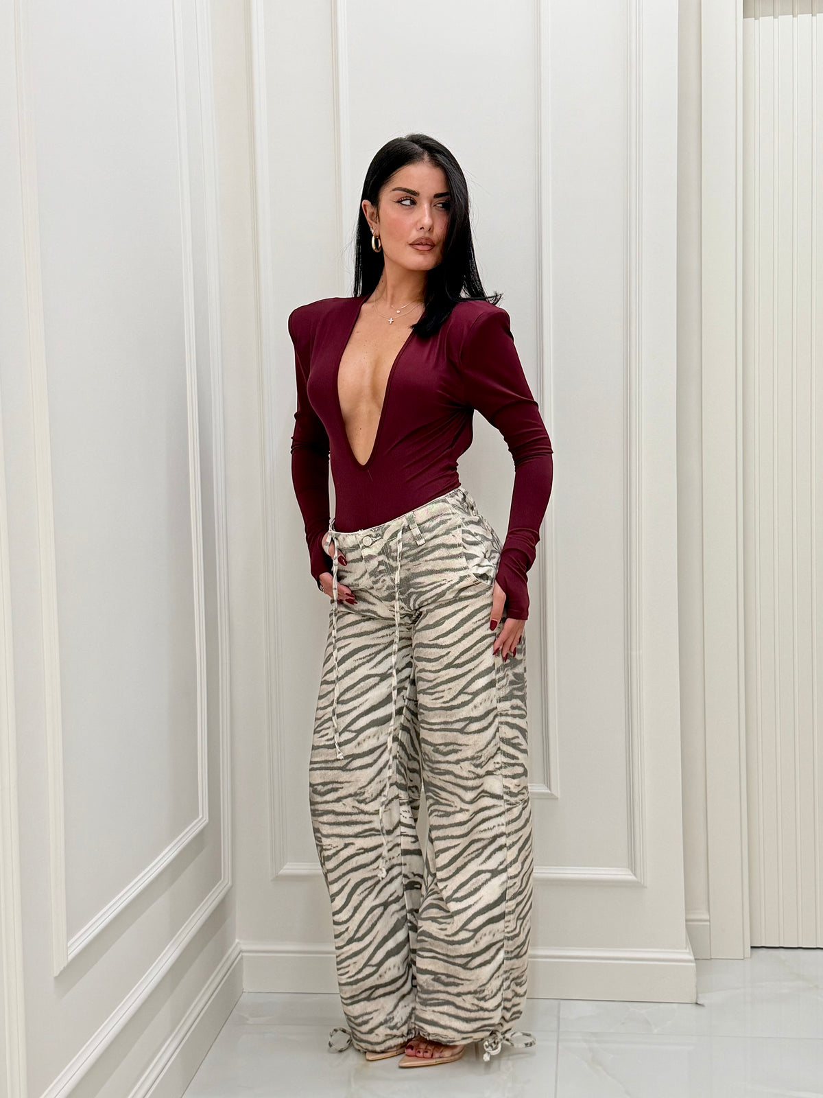 Pantalone  zebra Raquel