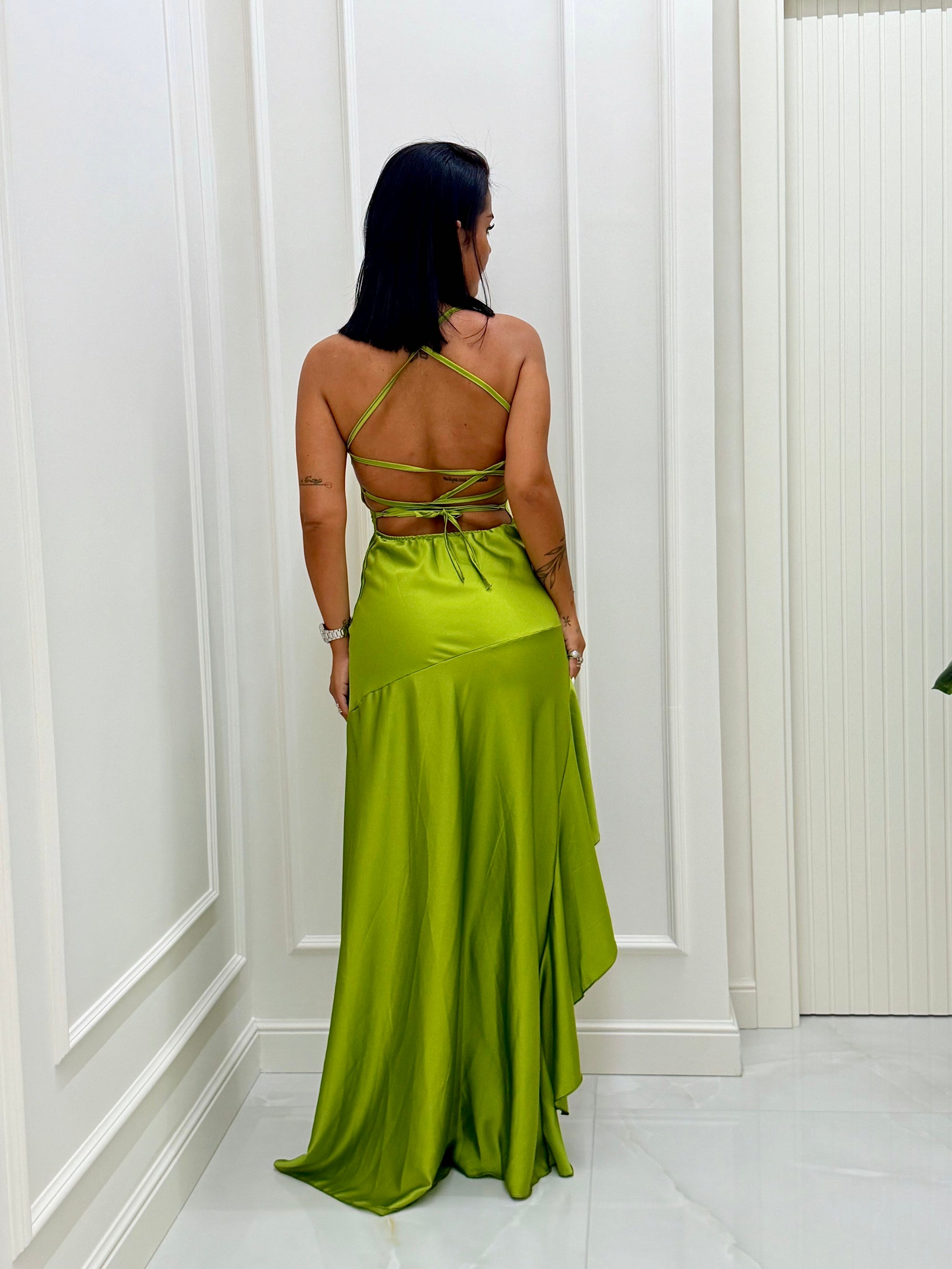 Dress Claribel verde