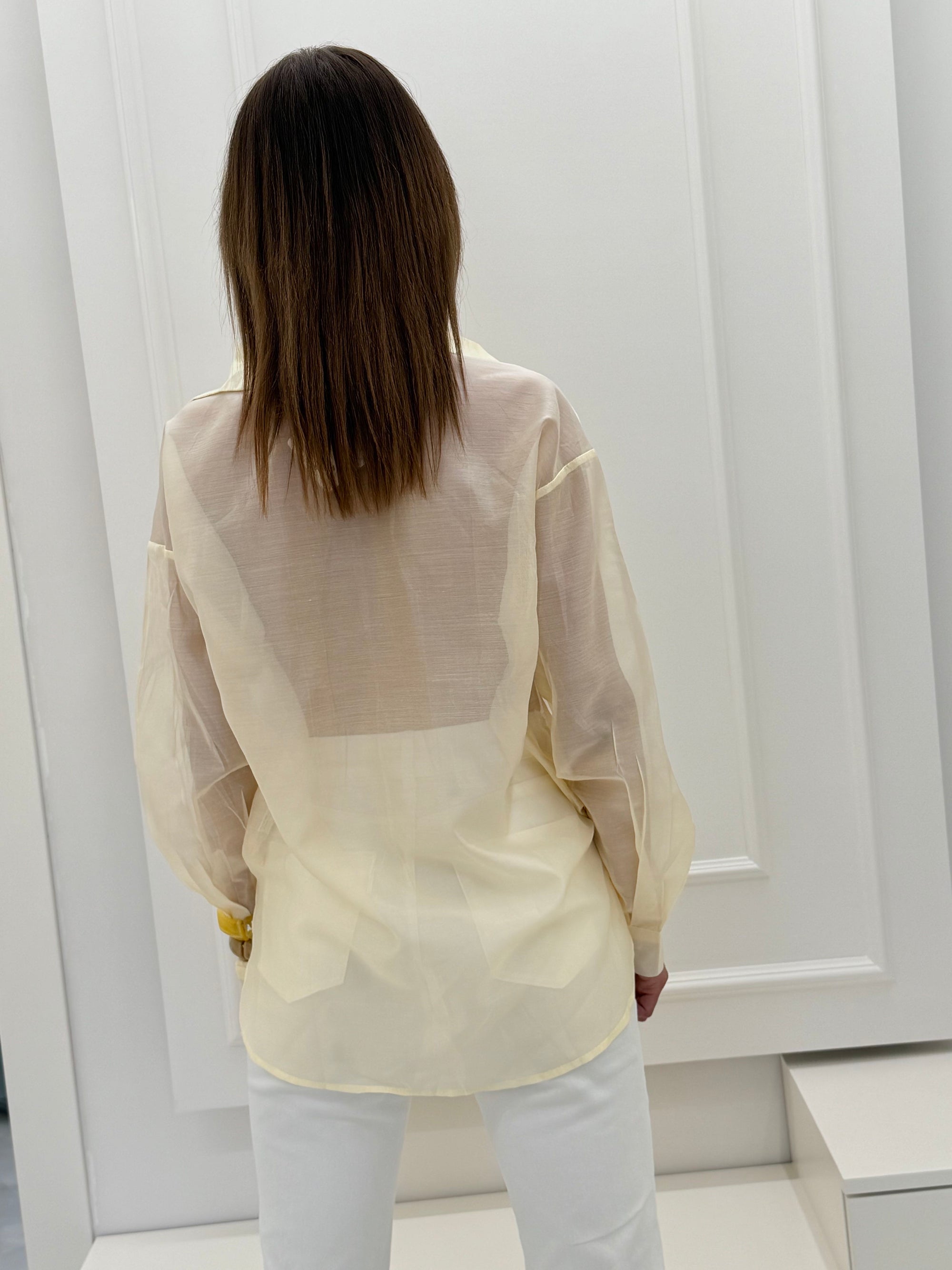 Camicia Kairi giallo