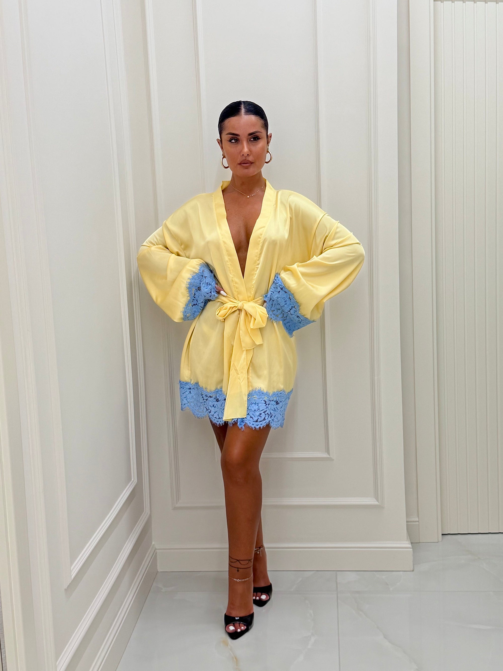 Kimono Gemmey giallo