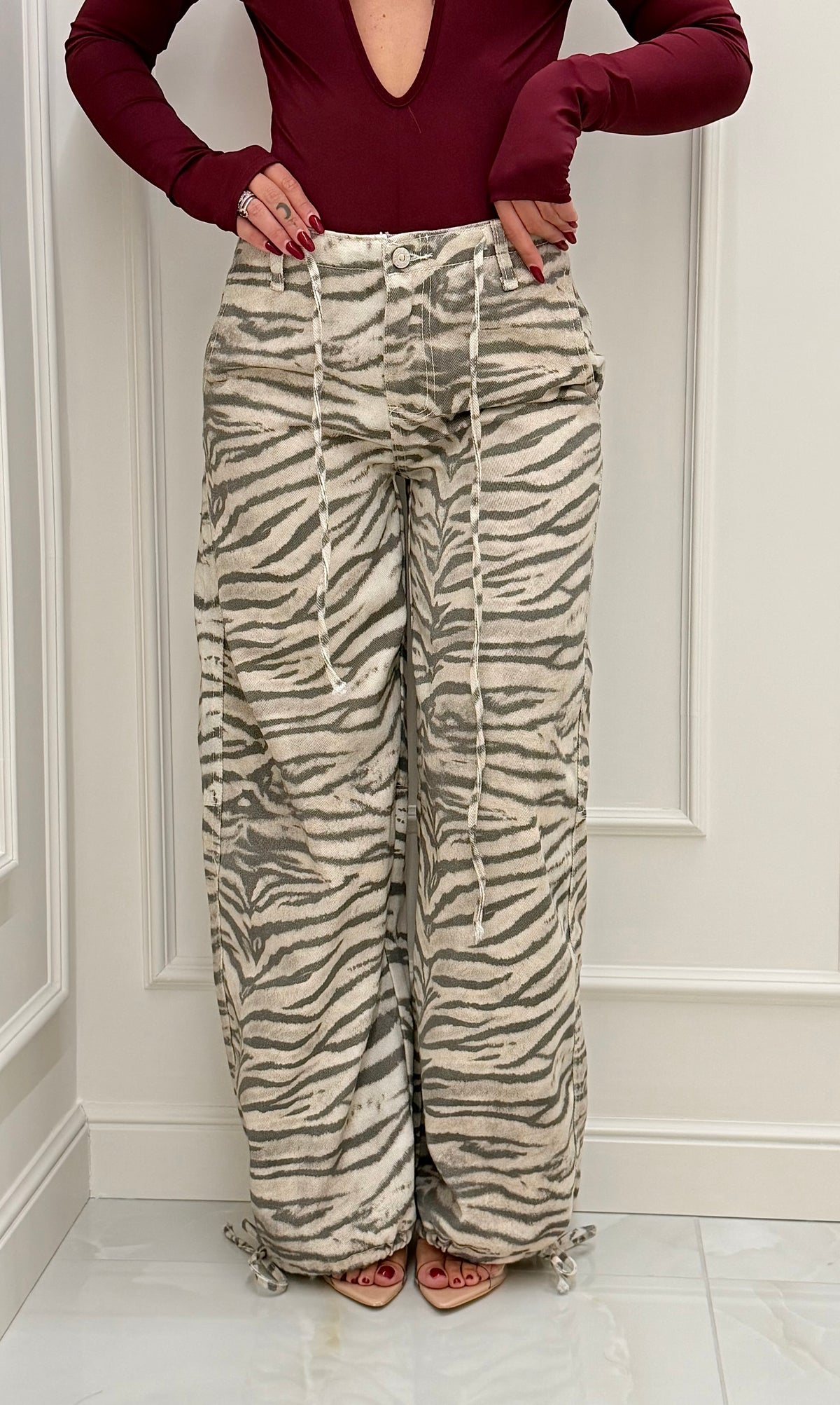 Pantalone  zebra Raquel