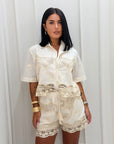 Coordinato Ohiana macrame'
