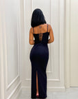 Dress Flora blu