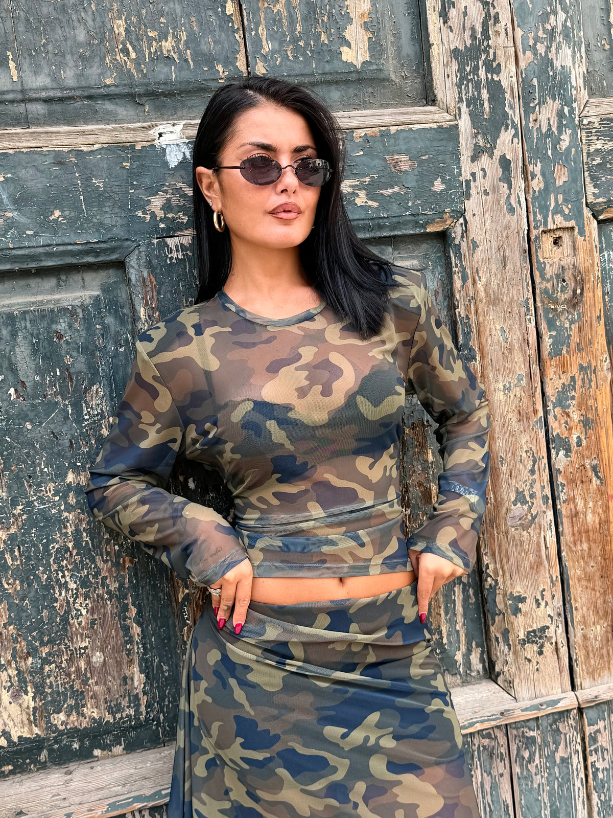 Maglia camouflage Ciko