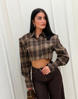 Camicia crop Alona