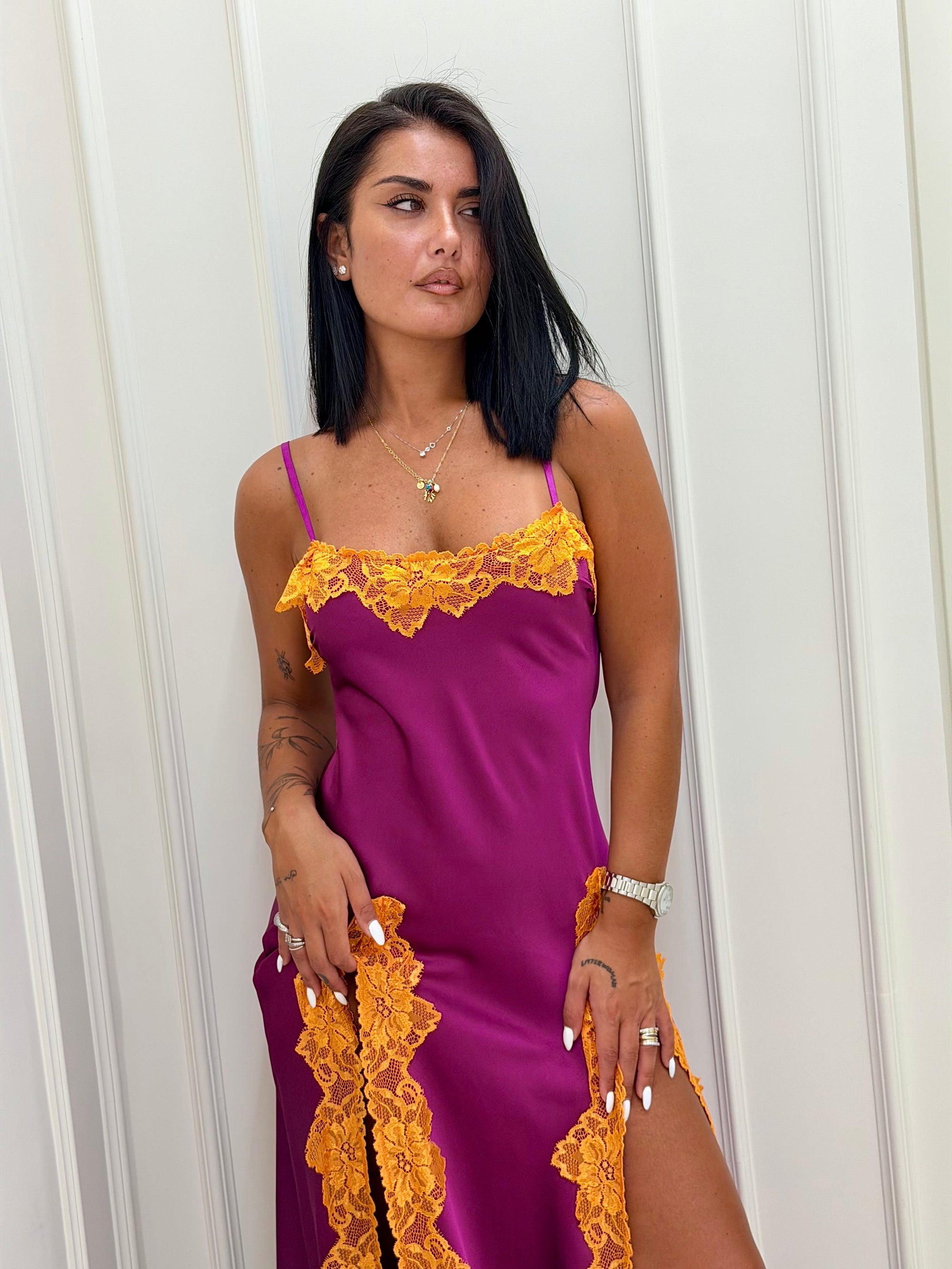 Dress Nurys magenta