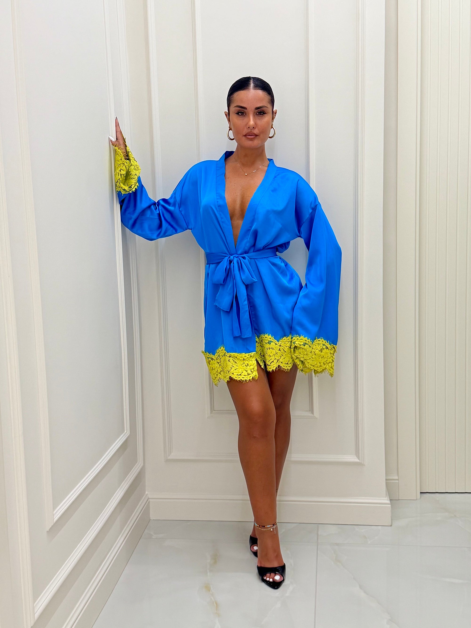 Kimono Gemmey Turchese