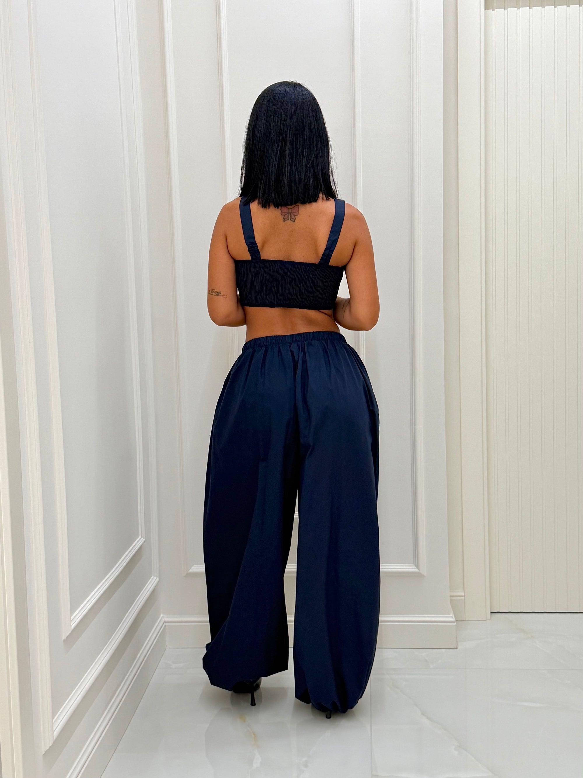 Coordinato Ceyda blu