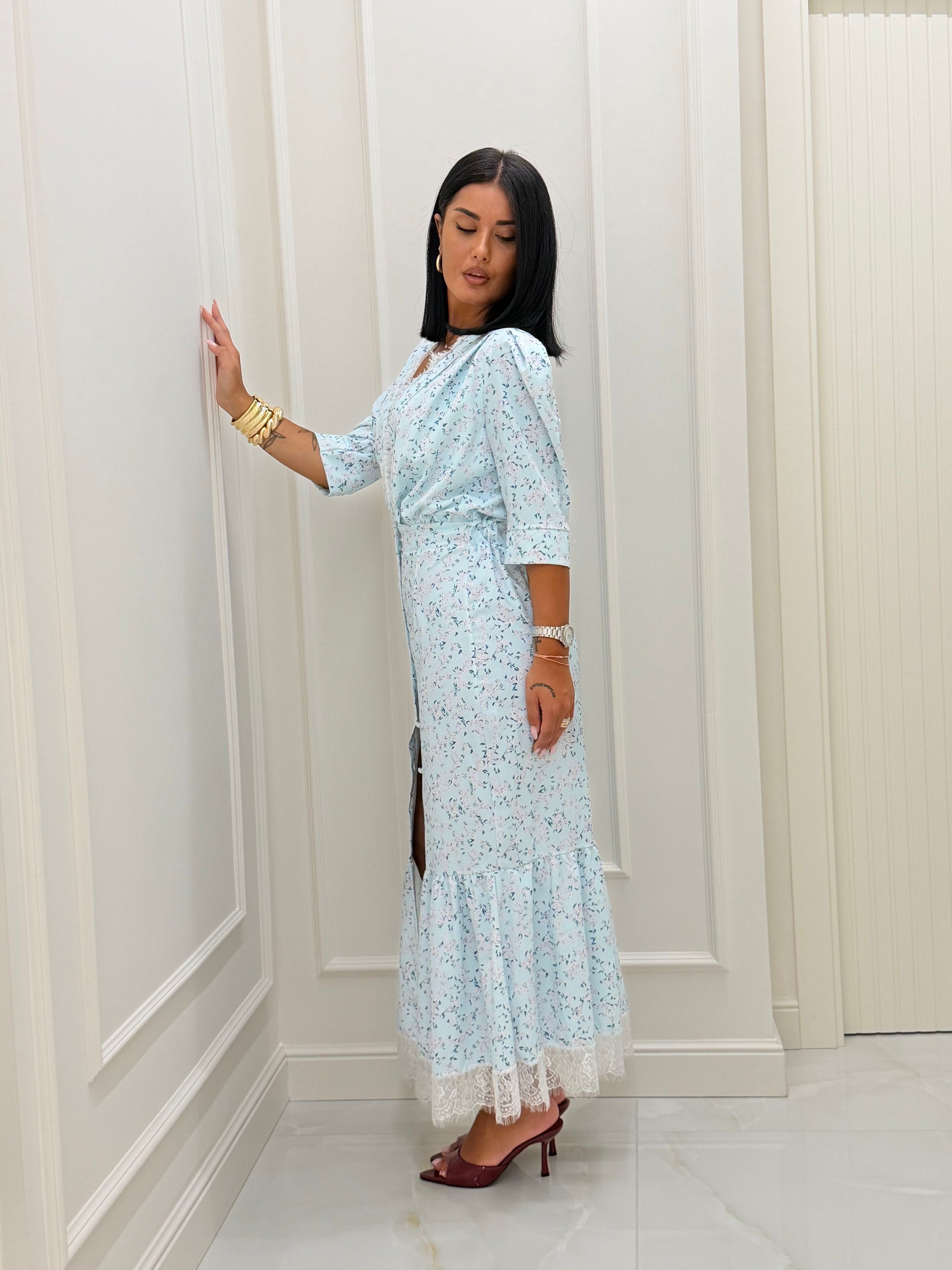 Dress Julia  Azzurro