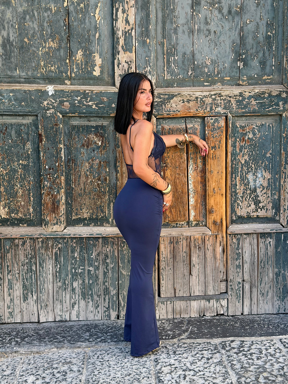 Dress Fedra blu