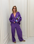 Coordinato Fadila viola
