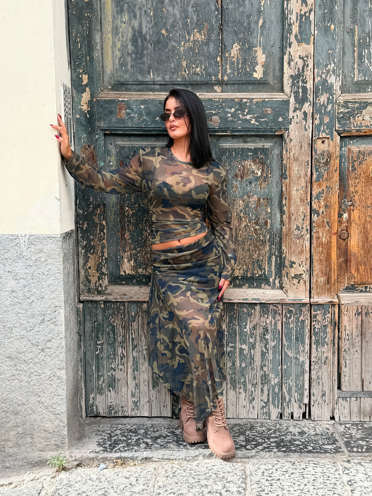 Gonna Teodora camouflage