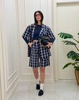 Tailleur quadri  Elodie