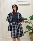 Tailleur quadri  Elodie