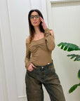 Maglia Morena cammel