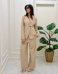 Tailleur Gioia beige