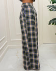 Pantaloni tartan Paige