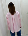 Camicia in satin Lory pink