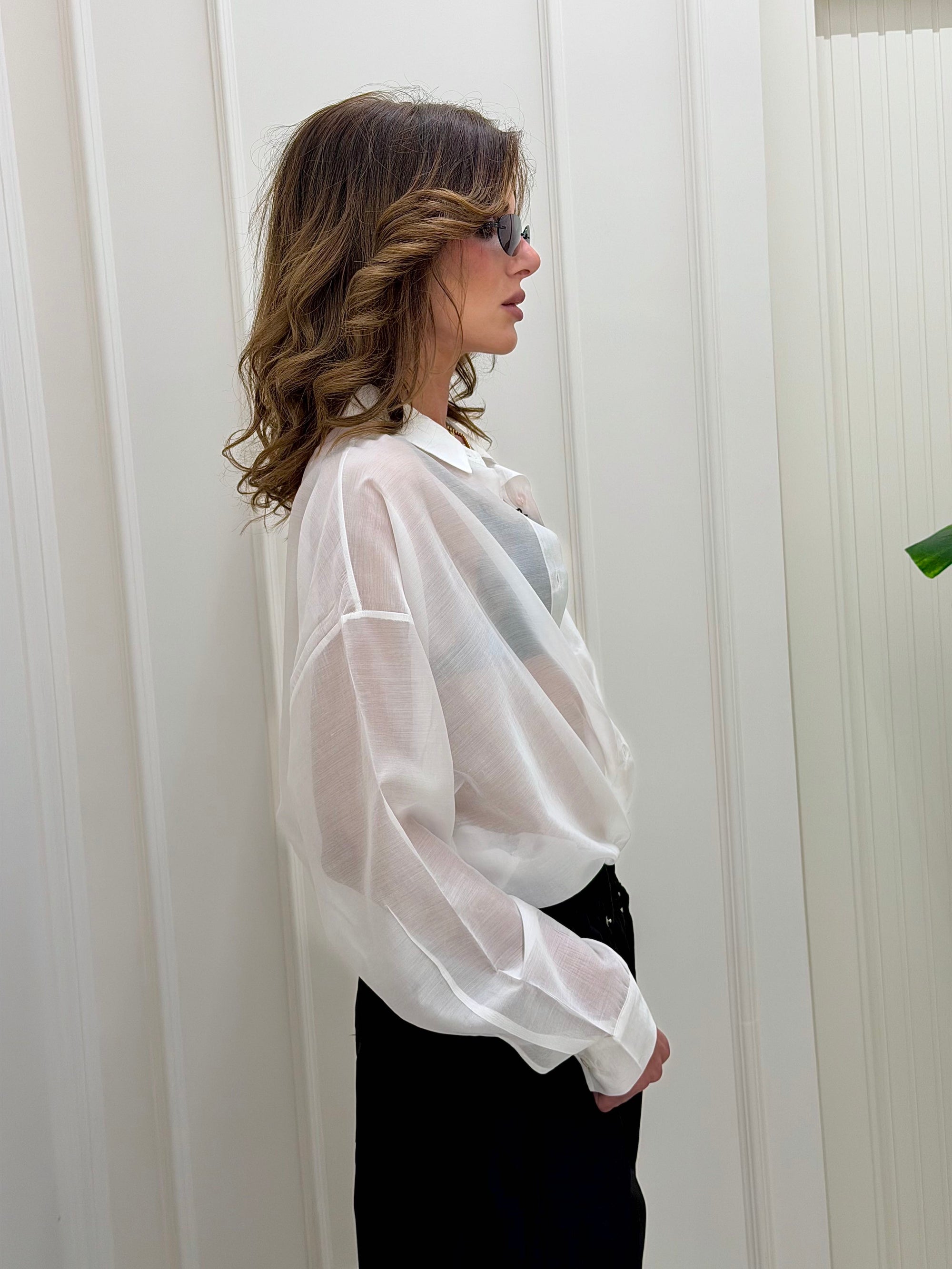 Camicia Pearl bianco