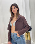 Giacca crop Lyana
