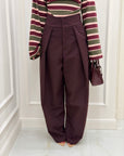 Pantalone Penelope bordoeaux